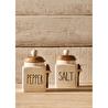 Bella Maison Pepper Seramik Kavanoz Krem (330 Ml) Krem