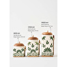 Bella Maison Molly Seramik Kavanoz Krem (1900 Ml) Krem