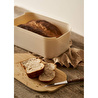 Bella Maison Breed 2in1 Kesme Tahtalı Ekmek Kutusu Krem (33x18,5x12 Cm) Krem