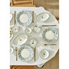 Bella Maison Liana Stoneware 26 Parça 6 Kişilik Kahvaltı Takımı Mavi Mavi