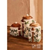 Bella Maison Molly Seramik Kavanoz Krem (1150 Ml) Krem