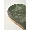 Bella Maison Floral Mango Kirli Kaşıklık Yeşil (25x11,2x2 Cm) Yeşil