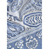 Bella Maison Paisley Baskılı Masa Örtüsü Mavi (150x250 Cm) Mavi