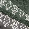 Green Black Hereke Heritage Serisi 4'lü Havlu Seti Yeşil / Antrasit