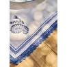 Bella Maison Paisley Kopanakili Amerikan Servis Mavi (35x45 Cm) Mavi