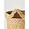 Bella Maison Auris Kulplu Sepet Naturel (30x28x24 Cm) Naturel