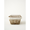 Bella Maison Arden Bezli Sepet Naturel (31x22x13 Cm) Naturel