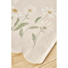 Bella Maison Daisy Scallop Kenar Runner Bej (50x150 Cm) Bej