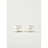 Bella Maison Victoria New Bone 2'li Kahve Fincanı Seti Gold (110 Cc) Gold