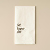 Bella Maison Oh Happy Day 100'lü Kağıt Peçete Beyaz (33x33 Cm)