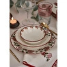 Bella Maison Jolly Porselen 36 Parça 12 Kişilik Yemek Takımı Kırmızı