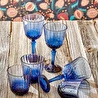 Bella Maison Colore Kesme Kadeh 6'lı Mavi (310 Cc)