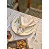 Bella Maison Daisy Scallop Kenar Peçete Bej (40x40 Cm) Bej