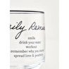 Bella Maison Daily Reminder Cup Siyah (300 Cc) Siyah