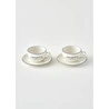 Bella Maison Simplicity 2'li Porselen Çay Fincanı Seti Siyah (270 Cc) Siyah