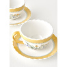 Bella Maison Bianca New Bone 2'li Çay Fincanı Seti (210 Cc) Çok Renkli