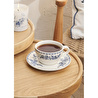 Bella Maison Bleu Blanc 2'li Çay Fincan Seti Mavi (270 Cc) Mavi