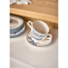 Bella Maison Bleu Blanc 2'li Çay Fincan Seti Mavi (270 Cc) Mavi
