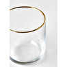 Bella Maison Premium Bardak 6'lı Gold (270 Cc)