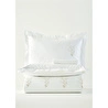 Bella Maison %100 Pamuk Saten Exclusive King Size Nevresim Takımı Beyaz (240x220 Cm) Beyaz