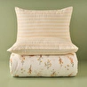 Bella Maison %100 Pamuk Saten Leora King Size Nevresim Seti Somon (240x220 Cm) Somon