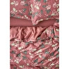 Bella Maison %100 Pamuk Saten Rose Çift Kişilik Nevresim Seti Mürdüm (200x220 Cm) Mürdüm