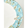Bella Maison Van Gogh Almond Blossom Porselen Salata Kasesi Turkuaz (29 Cm) Mavi