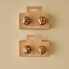 Bella Maison Emery Kulp 4'lü Kiremit (6,5x3x3 Cm)