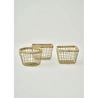 Bella Maison Fern Dikdörtgen Sepet Naturel (14x9,5x8 Cm) Naturel