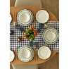 Bella Maison Mabel Stoneware 48 Parça 12 Kişilik Yemek Takımı Mavi