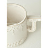 Bella Maison Joy Stoneware Yılbaşı 3'lü Kupa Seti Krem (390 Cc) Krem