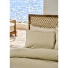 Bella Maison Premium Tencel Çift Kişilik Saten Nevresim Seti Bej (200x220 Cm) Bej