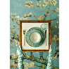 Bella Maison Van Gogh Almond Blossom Porselen Çorba Kasesi Turkuaz (16 Cm) Mavi