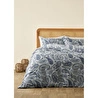 Bella Maison %100 Pamuk Saten Paisley Çift Kişilik Nevresim Takımı Mavi (200x220 Cm) Mavi