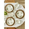 Bella Maison Julia Stoneware 26 Parça 6 Kişilik Kahvaltı Takımı Yeşil Yeşil