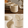 Beige & Stone Krem Seramik Kupa 175 Ml Minimal Kahve Kupası Çay Fincanı Espresso Ve Türk Kahvesi Bardağı
