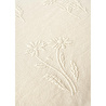 Bella Maison %100 Pamuk Daisy Jakarlı Çift Kişilik Yatak Örtüsü Seti Bej (240x260 Cm) Bej