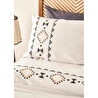 Bella Maison %100 Pamuk Saten Kamila King Size Nevresim Takımı Beyaz (240x220 Cm) Beyaz
