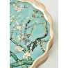 Bella Maison Van Gogh Almond Blossom Dekoratif Tepsi Turkuaz (34x4 Cm) Turkuaz