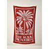 Bella Maison %100 Pamuk The Sun The Palm Plaj Havlusu Kiremit (90x150 Cm) Kiremit