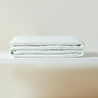Ocean Home Textile %100 Pamuk Penye Mavi Yıldız Nakışlı Çocuk Tek Kişilik Çok Amaçlı Örtü 155 X 215 Cm
