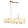 Apliqa Harlow Sıralı 48 Watt Gold Ledli Avize
