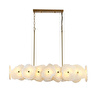 Apliqa Harlow Sıralı 48 Watt Gold Ledli Avize