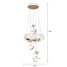 Apliqa Anka 3'lü Gold Led Avi̇ze
