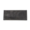 Bloominbag Prisma Charcoal Graphite Deri Gözlük Kılıfı – Mıknatıslı Üçgen Tasarım