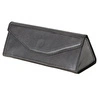 Bloominbag Prisma Charcoal Graphite Deri Gözlük Kılıfı – Mıknatıslı Üçgen Tasarım