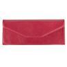 Bloominbag Prisma Dusty Crimson Deri Gözlük Kılıfı – Mıknatıslı Üçgen Tasarım