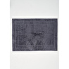 Bella Maison %100 Pamuk Premium Dorita Ayak Havlusu Koyu Gri (50x70 Cm) Koyu Gri