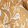 Bella Maison Heather Pamuklu Tek Kişilik Baskılı Pike Hardal (150x220 Cm)