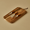 Bella Maison Parm Peynir Servis Seti Naturel (32x17,5 Cm) Naturel